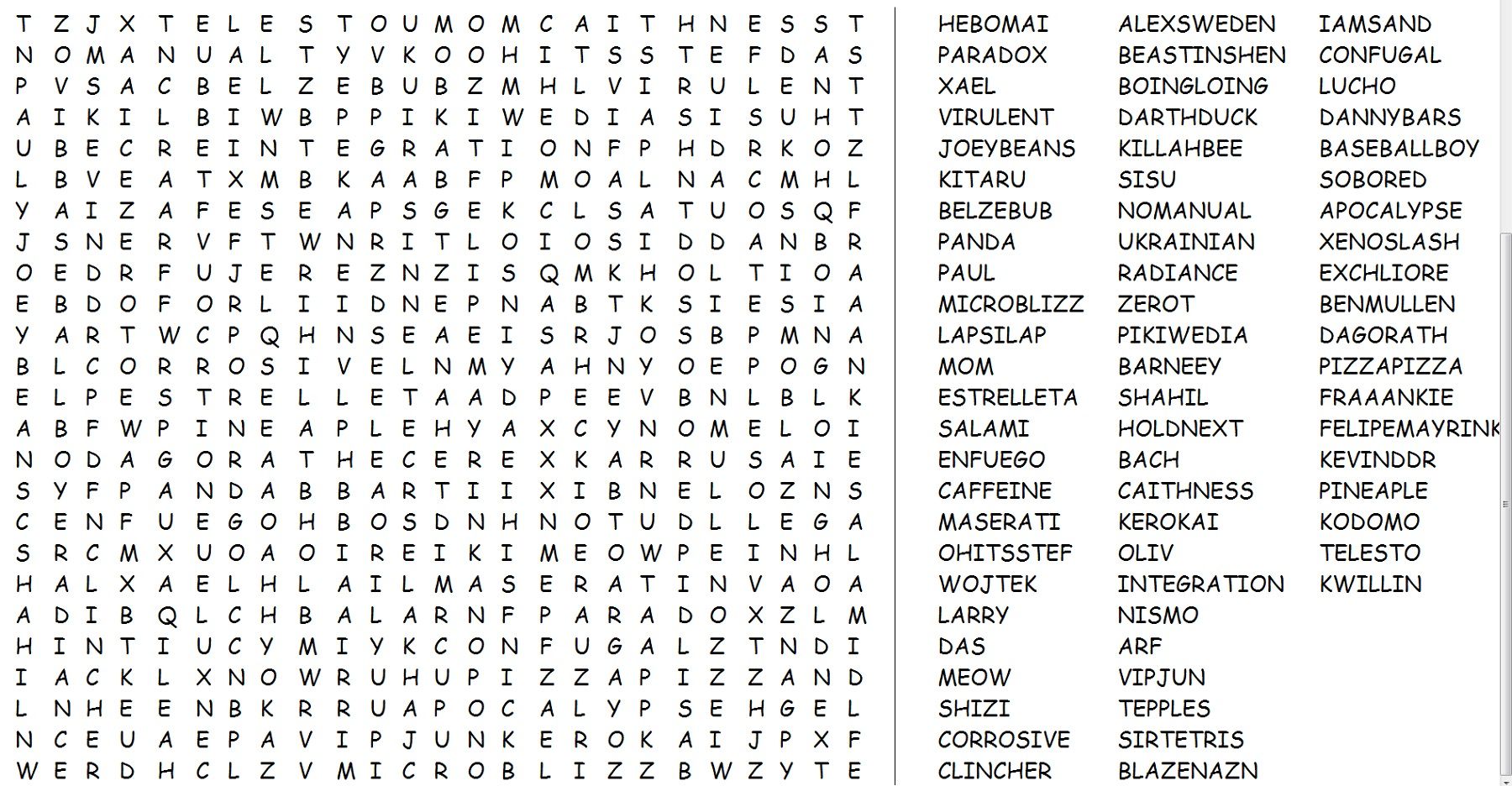 free printable word searches very hard