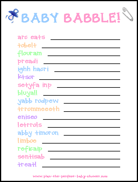 free printable word unscramble games