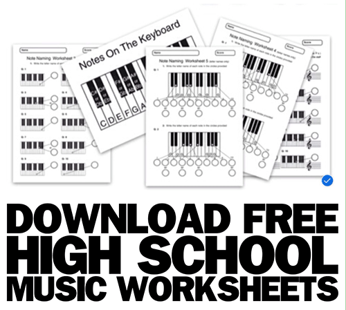 free printable worksheet for high school
