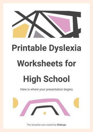 free printable worksheet high school