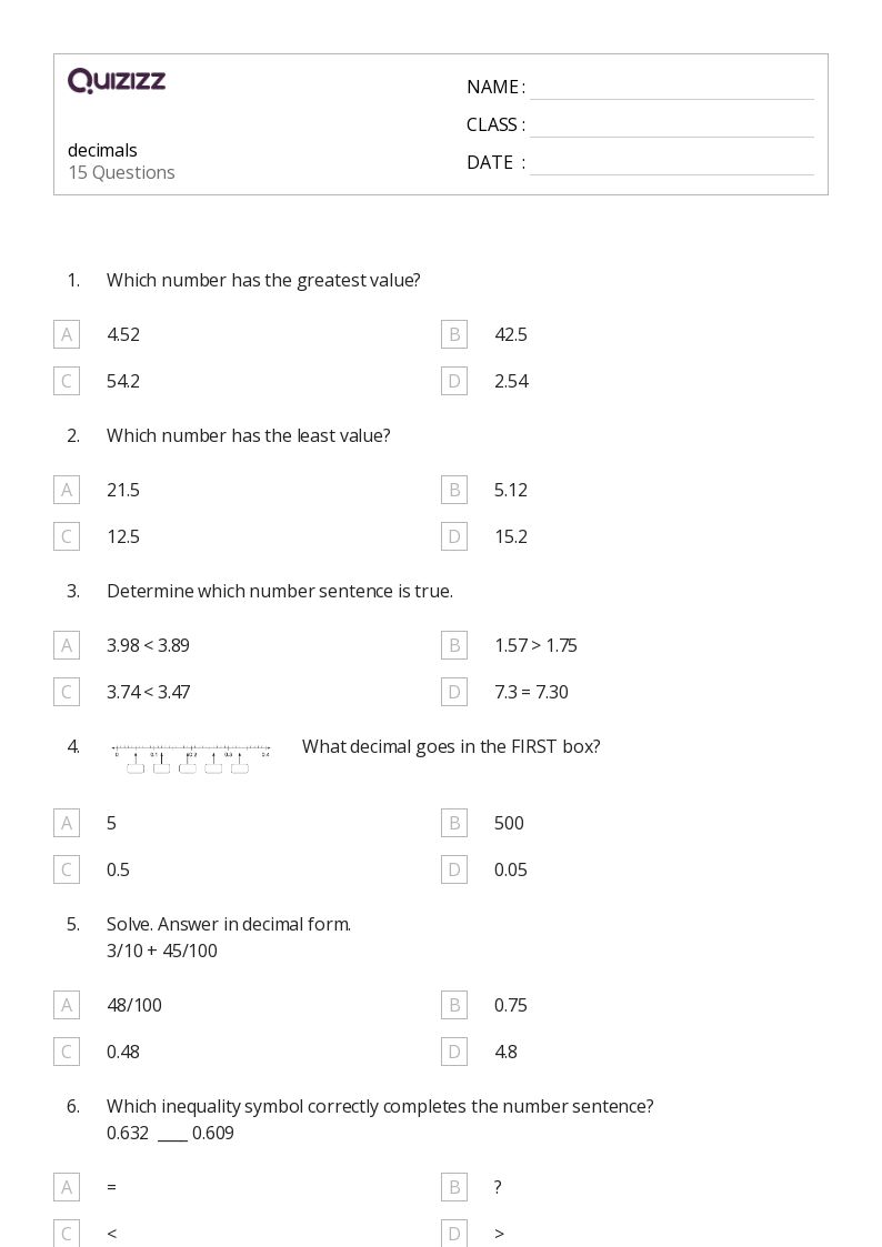 free printable worksheets addition decimals