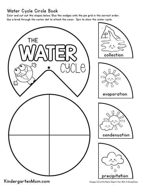 ? FREE Printable Water Cycle Worksheets for Kids