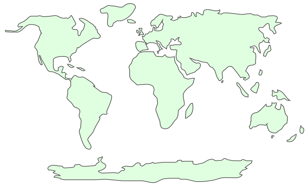 free printable world map stencil