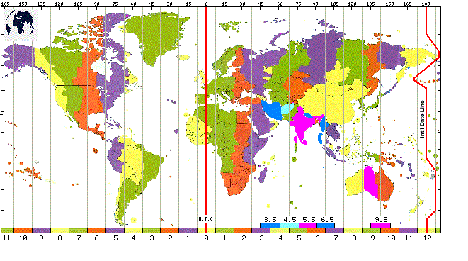 free printable world map with time zones