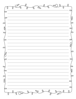 free printable writing paper with lines