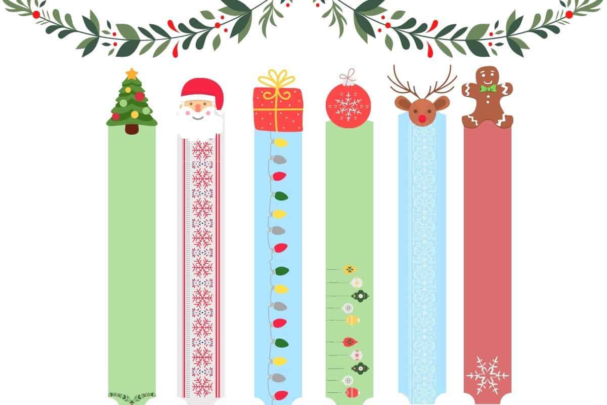 Christmas Bookmarks for Kids Printable - The Wild, Wild West ...