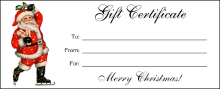 free printable xmas gift certificates