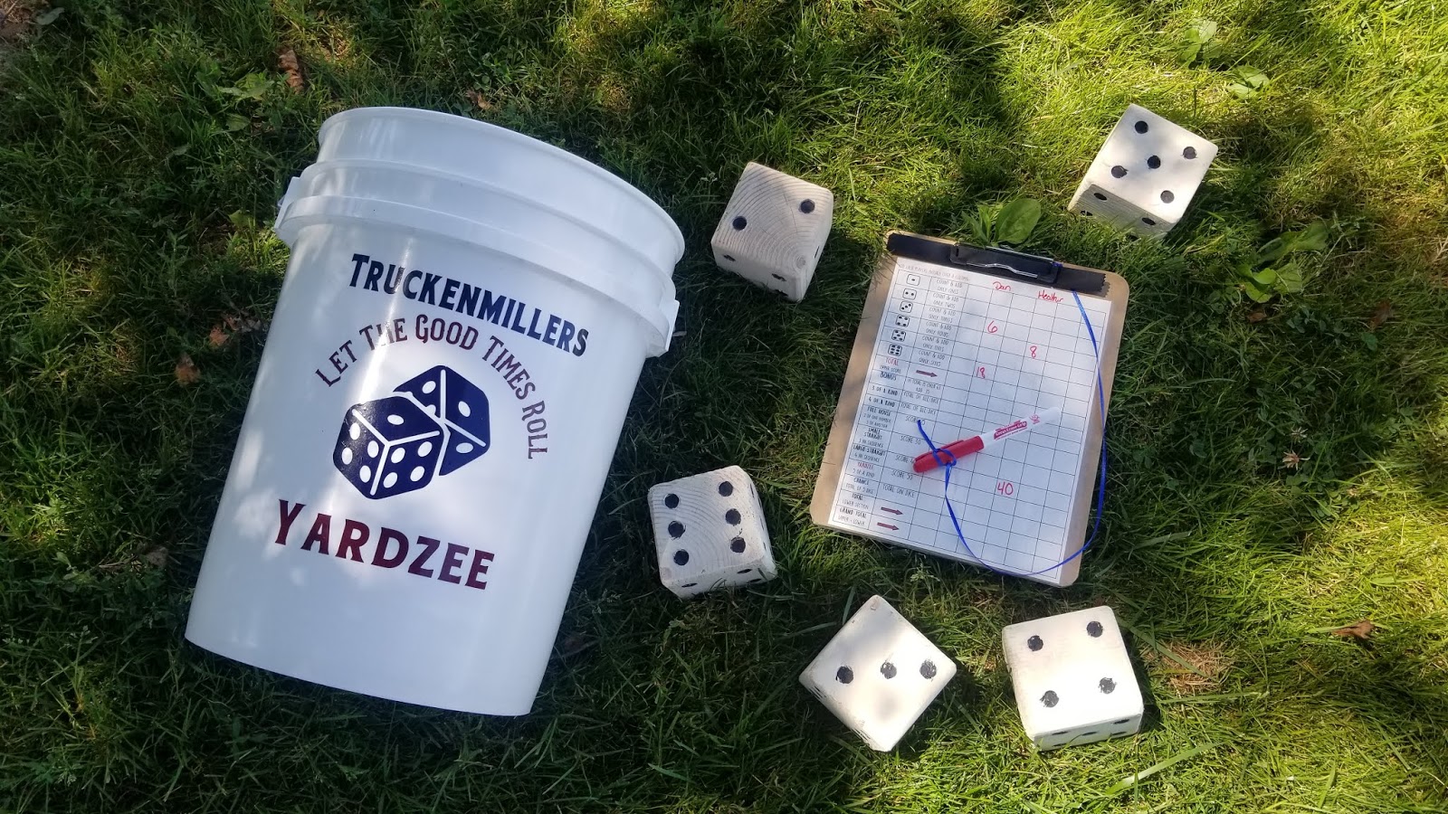 free printable yard dice games