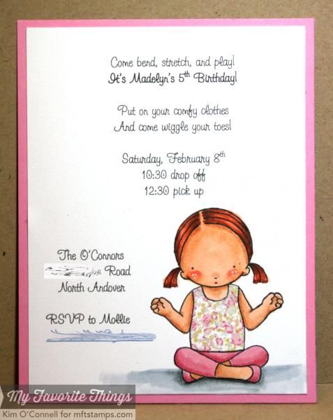 Yoga Party Invitations by MrsOke - Cards and Paper Crafts at ...