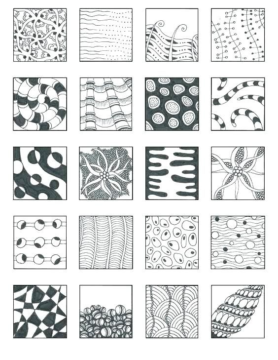 zentangle patterns free printable
