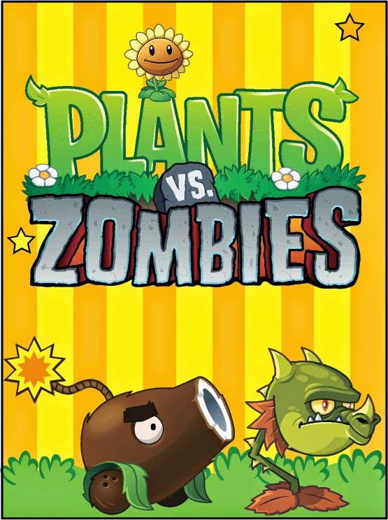 Plants vs Zombies: Free Printable Cards or Invitations. - Oh My ...