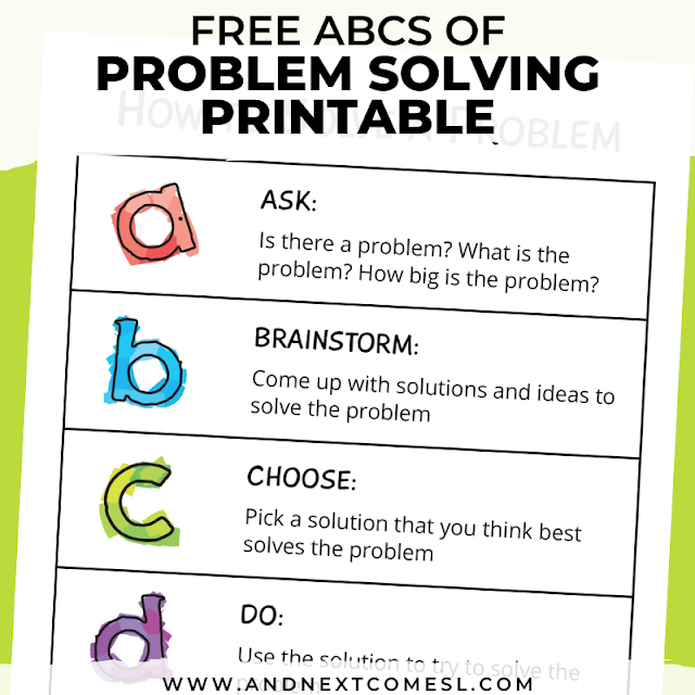 The ABCs of Problem Solving Steps Free Printable Included! | And ... - Worksheets Library the-abcs-of-problem-solving-steps-free-printable-included-and-worksheets-library