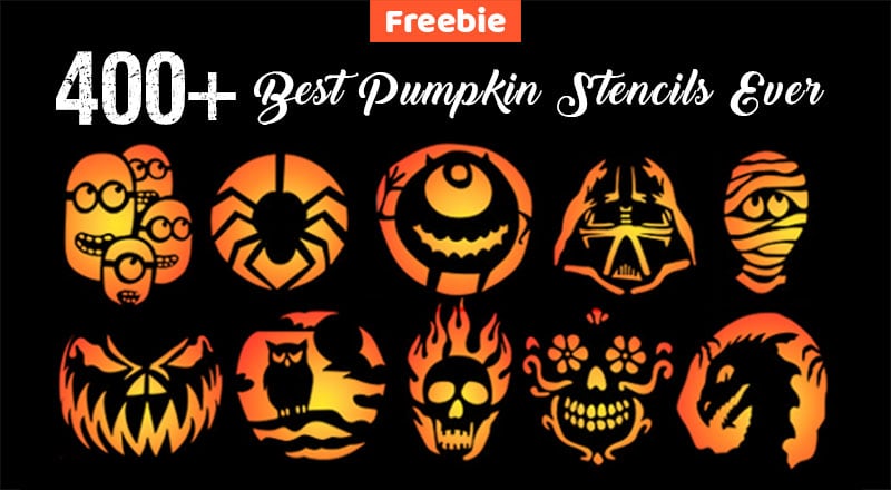 10 Free Halloween Pumpkin Carving Stencils &amp; Templates 2021 ...