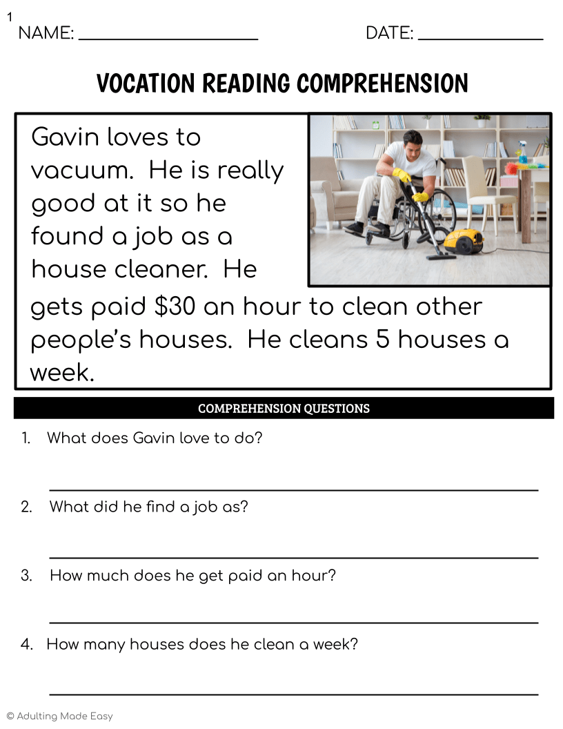 Worksheets Worksheets - In this free reading worksheet, kids can ...