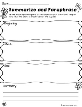 FREE Reading Response Sheets for Higher Order Thinking Skills | TPT