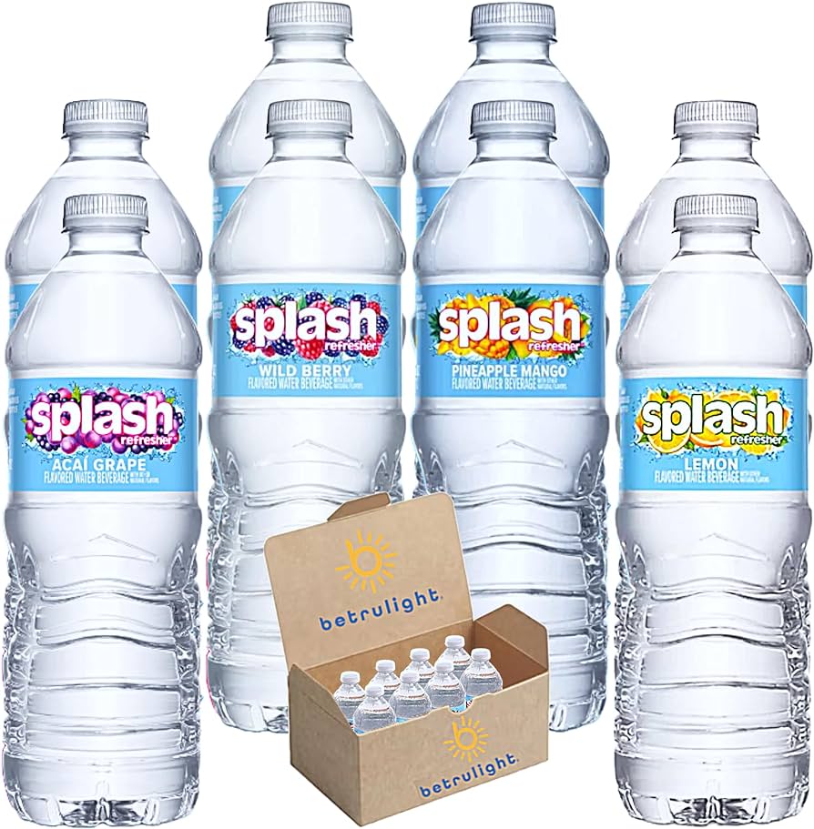 Amazon.com: Splash Refresher | Flavored Drinking Water | Natural ...