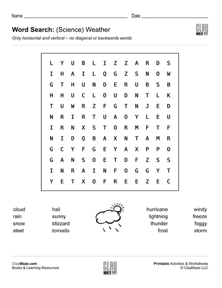 free science worksheet for 2nd grade