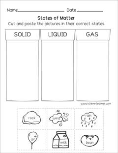 free science worksheet for pre kindergarten