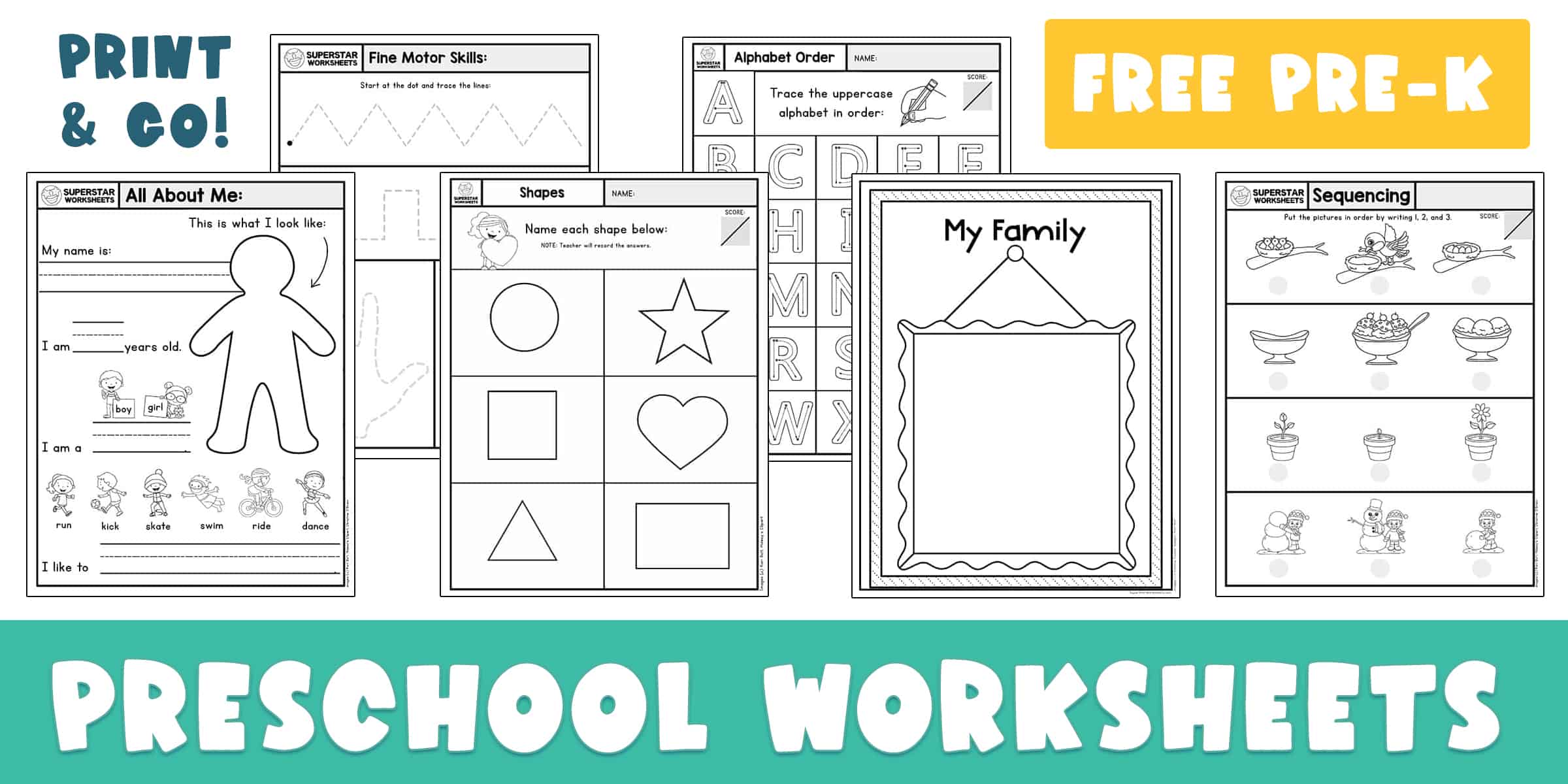 free science worksheet for pre kindergarten