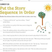 free sequencing worksheet 4th grade