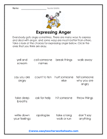 free social skills worksheet