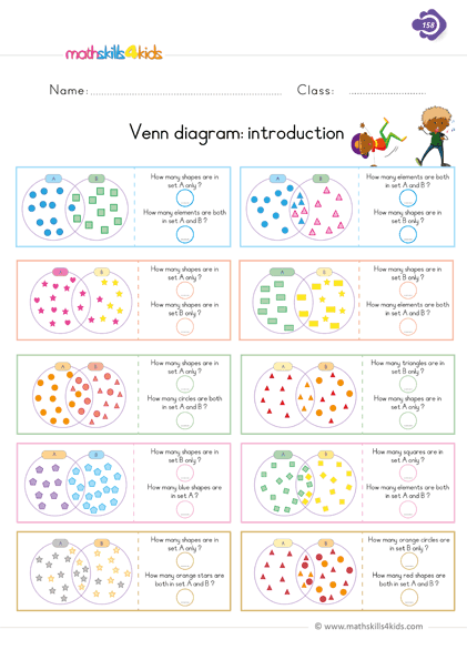 First Grade sorting and classifying worksheets - Free printables