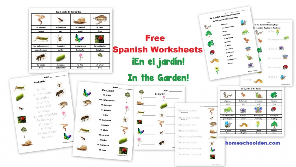 free spanish worksheet for kids