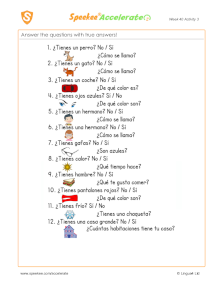 free spanish worksheet for kids