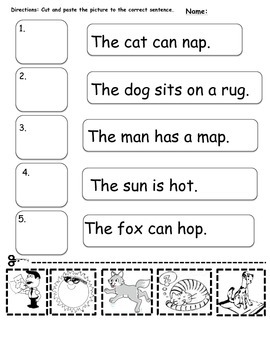 free special education worksheet