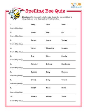 free spelling worksheet for 3rd grade