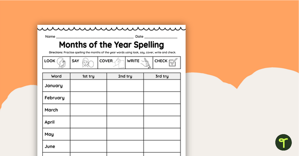 Spelling Worksheets for Teachers | Teach Starter
