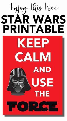Star Wars - free printable wall art
