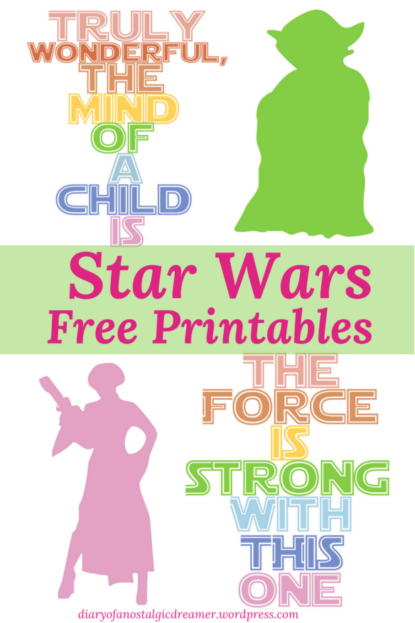 free star wars printable wall art