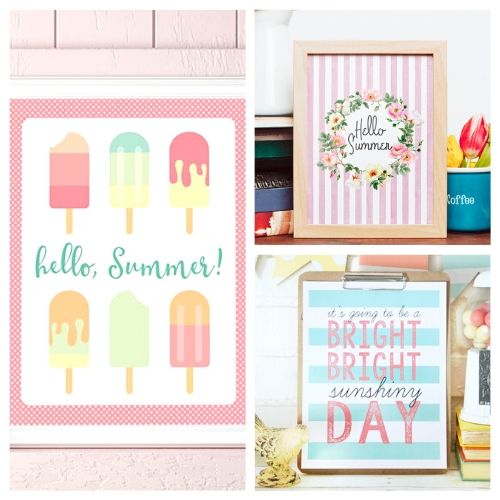 20 Free Summer Wall Art Printables- A Cultivated Nest