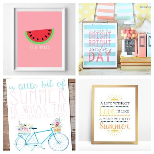 20 Free Summer Wall Art Printables- A Cultivated Nest