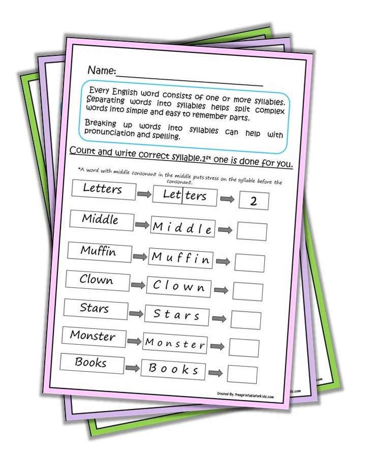 FREE educational printable worksheets for kids - Free Printable ...