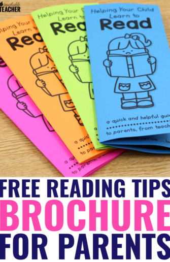 free teacher brochures