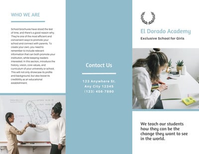 free teacher brochures