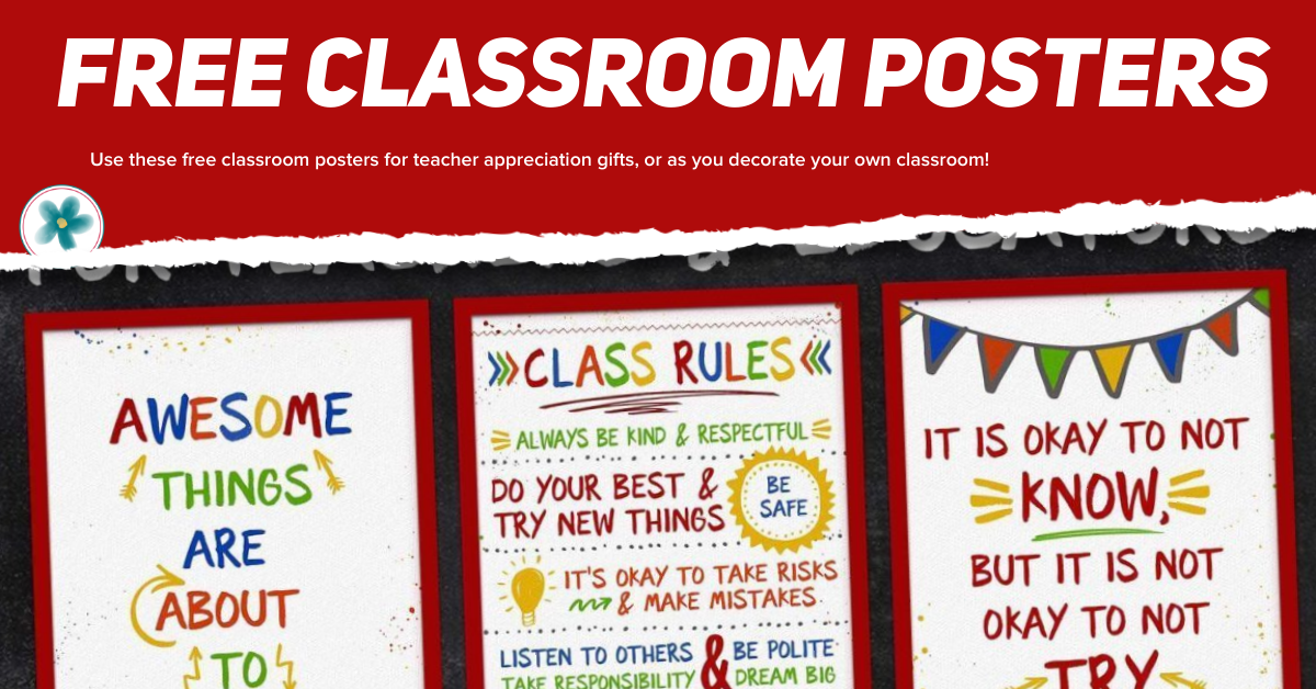 free teacher posters