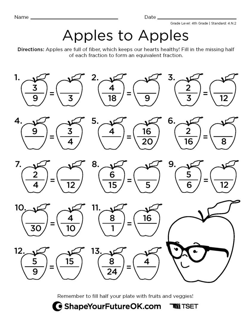 Worksheets | Shape Your Future Oklahoma