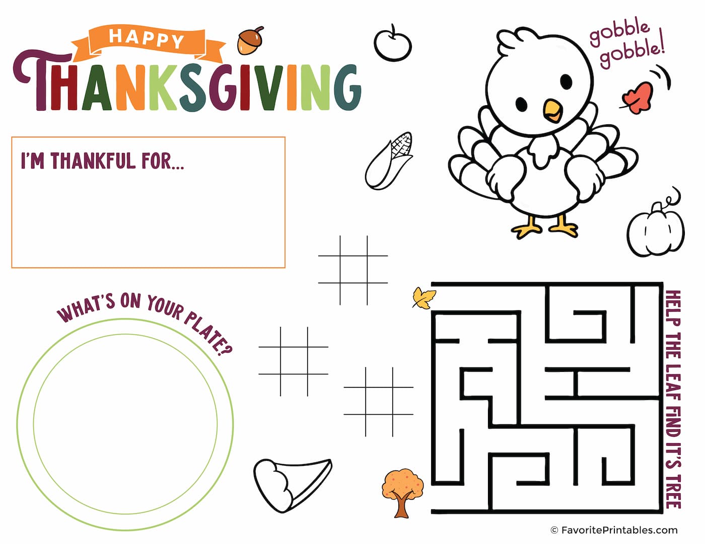 free thanksgiving curriculum