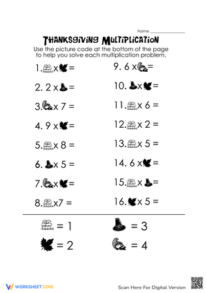FREE Thanksgiving Worksheet for Geometry ⋆ GeometryCoach.com