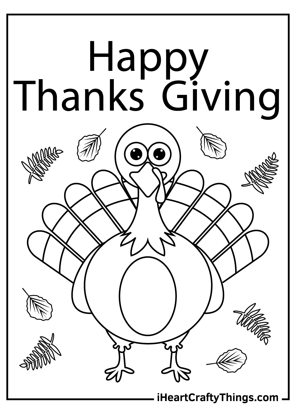 free thanksgiving pictures to color