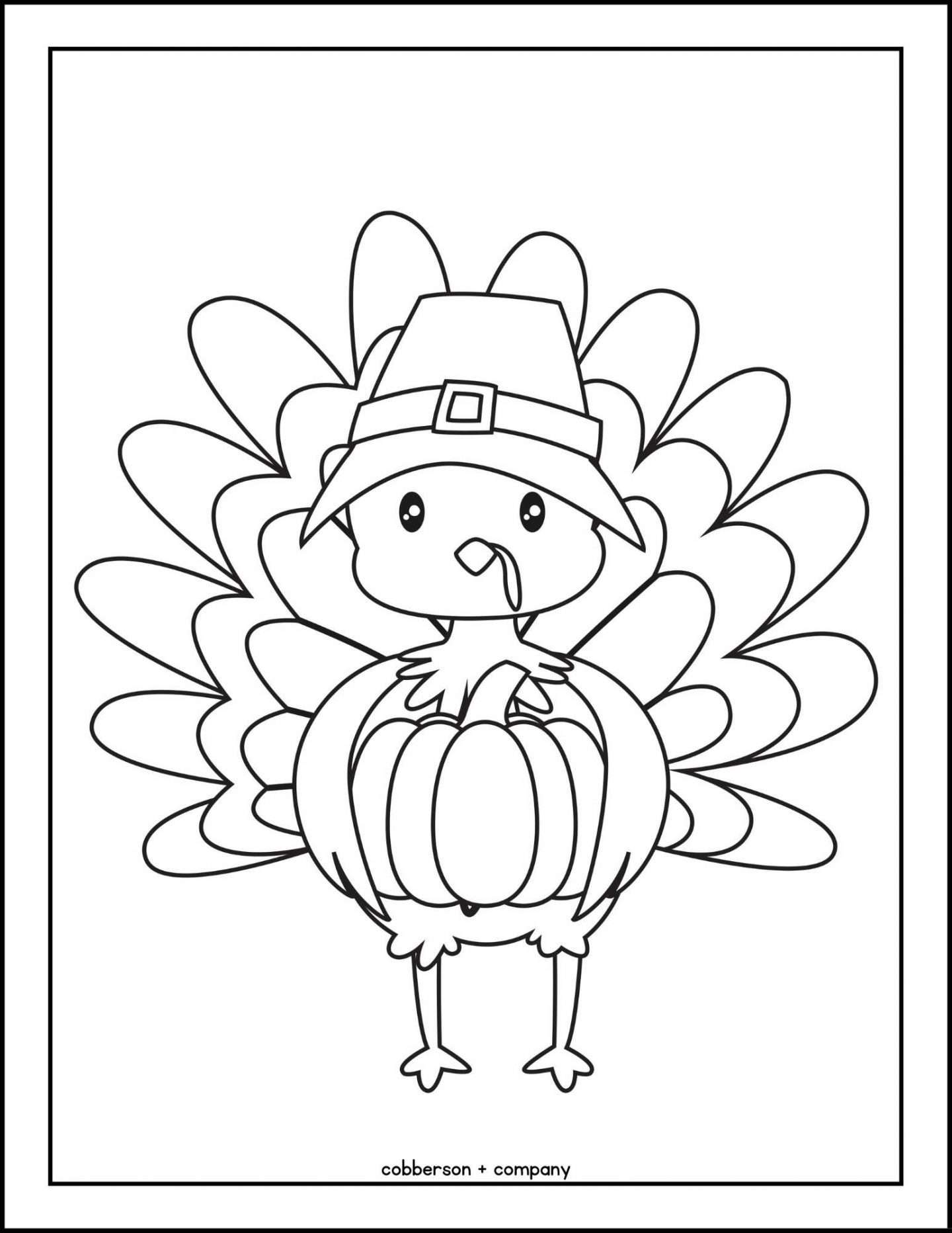 Thanksgiving Library Coloring Creative Fun For Kids Readers