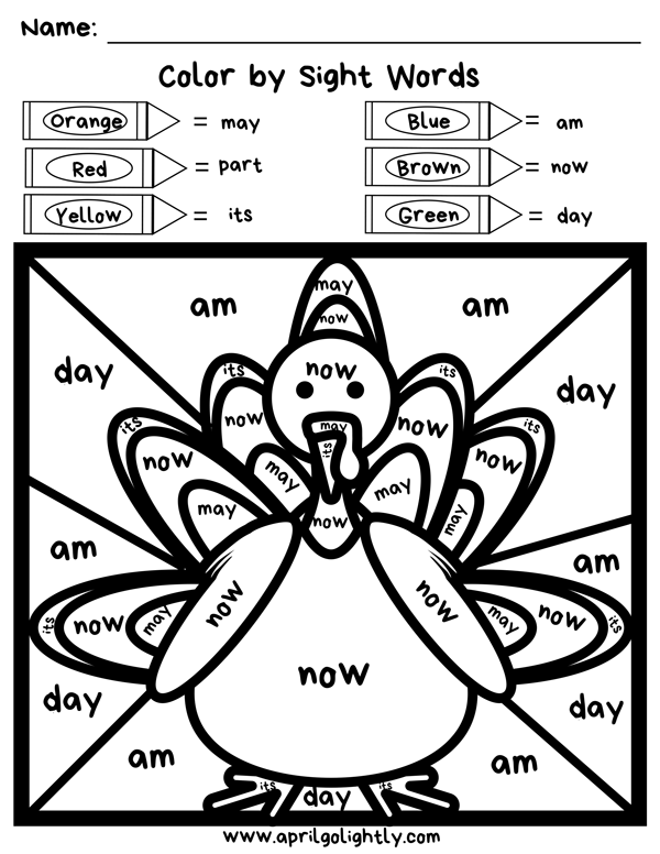 free thanksgiving pictures to color