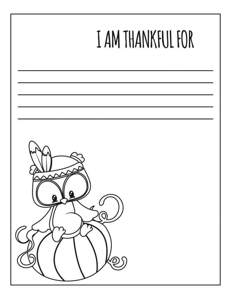 free thanksgiving pictures to color