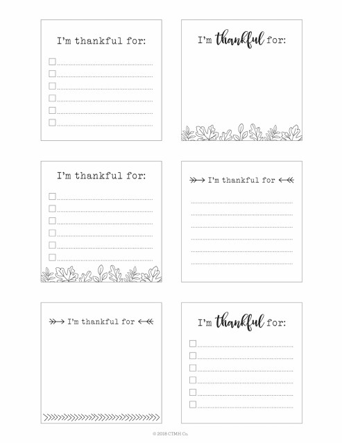 Free Thanksgiving Printables! | Make It from Your Heart
