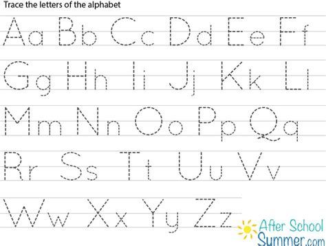 Free Alphabet Tracing Worksheets | Alphabet Tracing | Alphabet ...