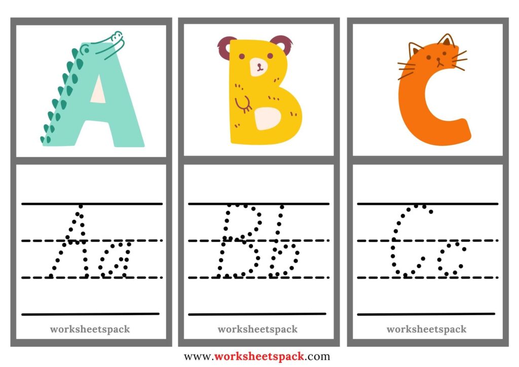 Free Printable Preschool Worksheets Tracing Letters - worksheetspack