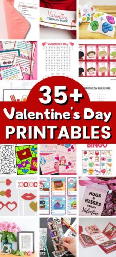 35+ of the BEST Free Valentines Day Printables for 2024
